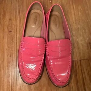 Sperry Hot Pink Loafers